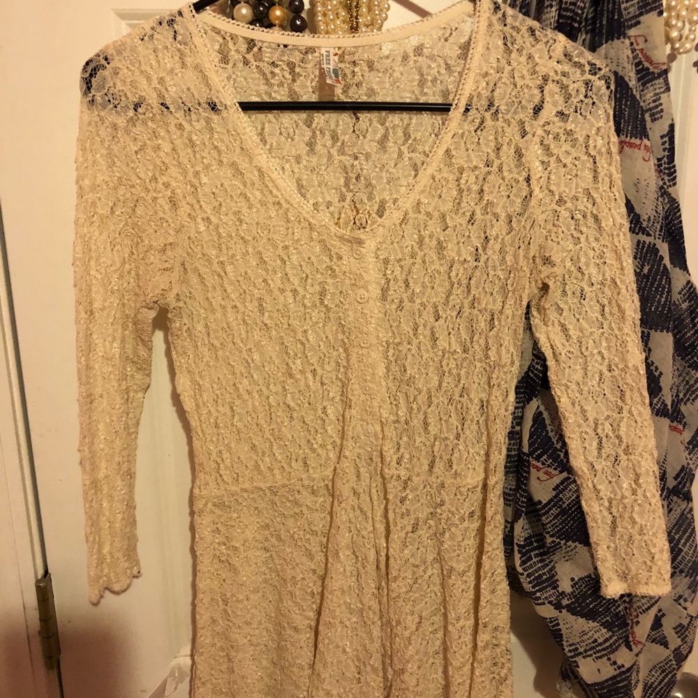 Free people Lace top